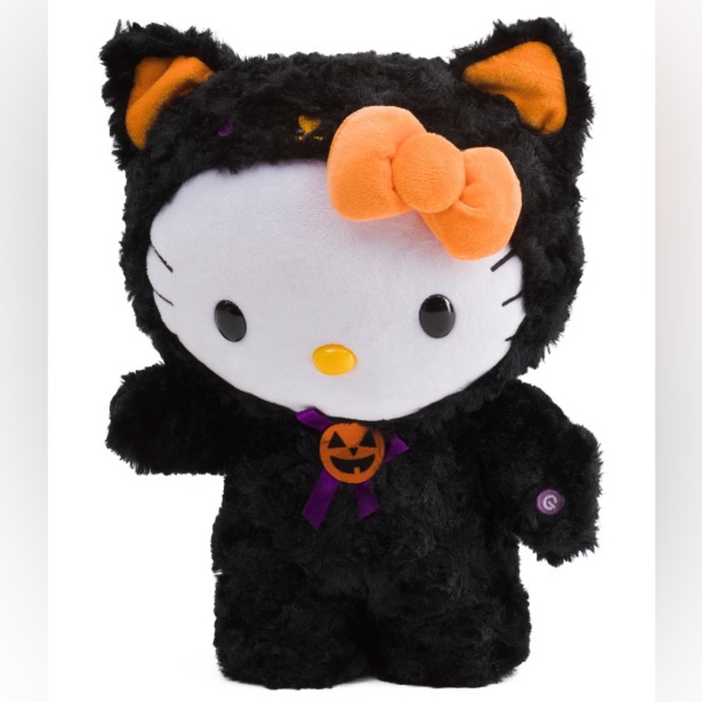 Hello Kitty Animatronic Side Stepper Black Cat 🐈‍⬛